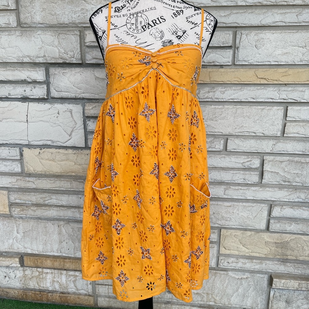 Beaded Mini Dress